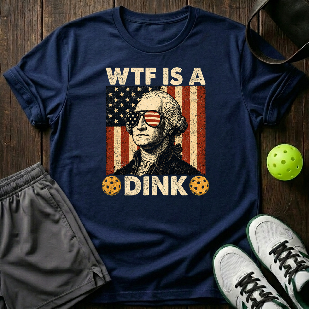 Wtf Is A Dink T-Shirt — Navy