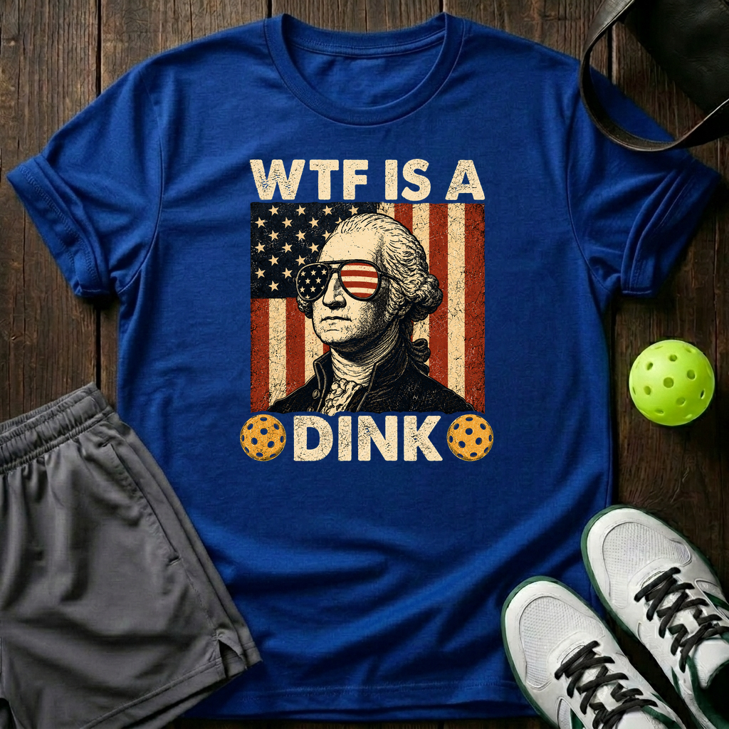 Wtf Is A Dink T-Shirt — Royal
