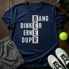 Pickleball Bee R T-Shirt — Navy