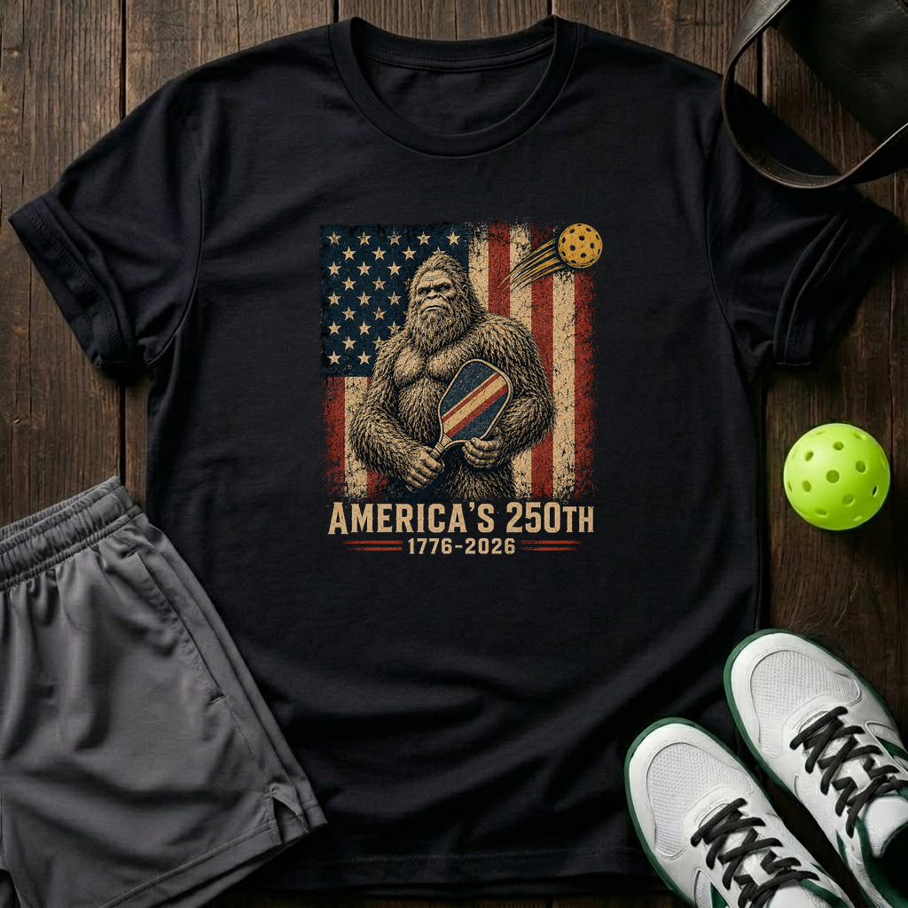 Americas 250Th 1776 2026 T-Shirt — Black