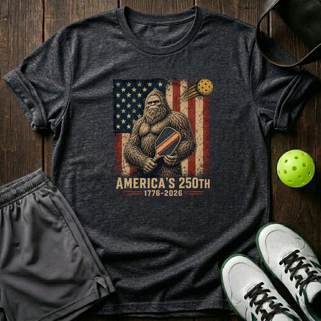 Americas 250Th 1776 2026 T-Shirt — Dark Heather