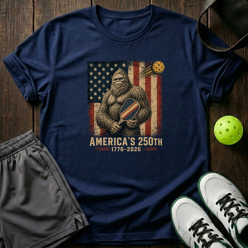 Americas 250Th 1776 2026 T-Shirt — Navy