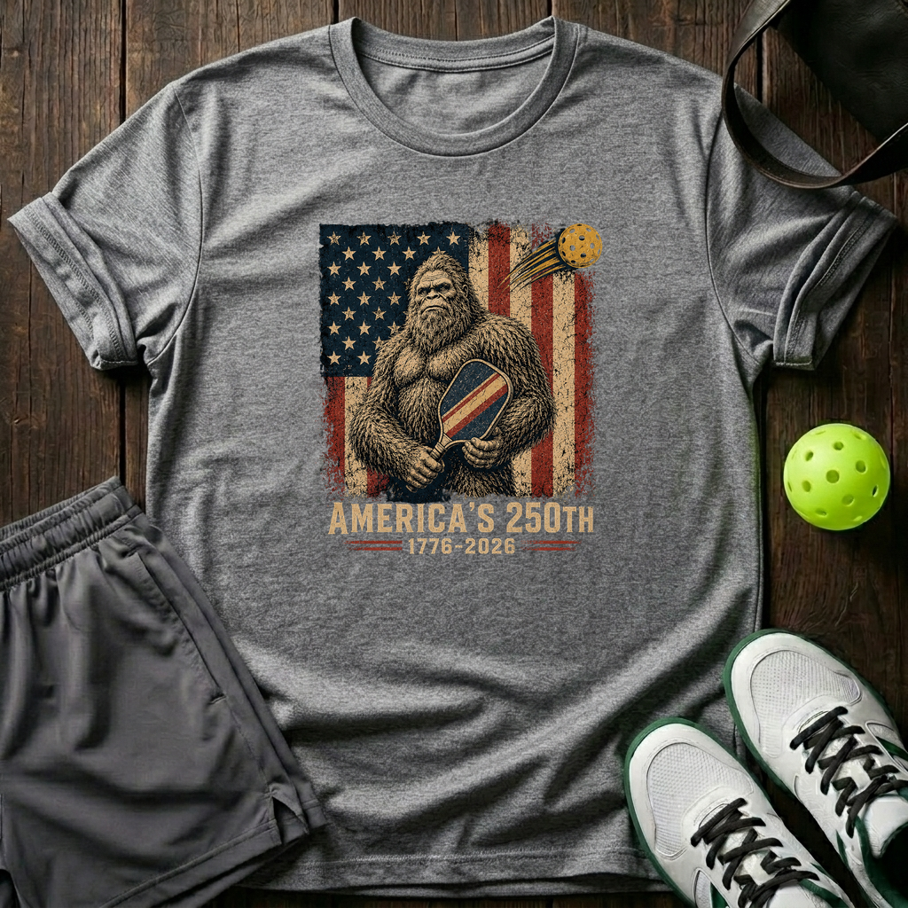 Americas 250Th 1776 2026 T-Shirt — Sport Grey