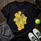 Pickleball Grapes T-Shirt — Black