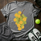 Pickleball Grapes T-Shirt — Sport Grey