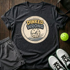 Dinked Wrong T-Shirt — Dark Heather