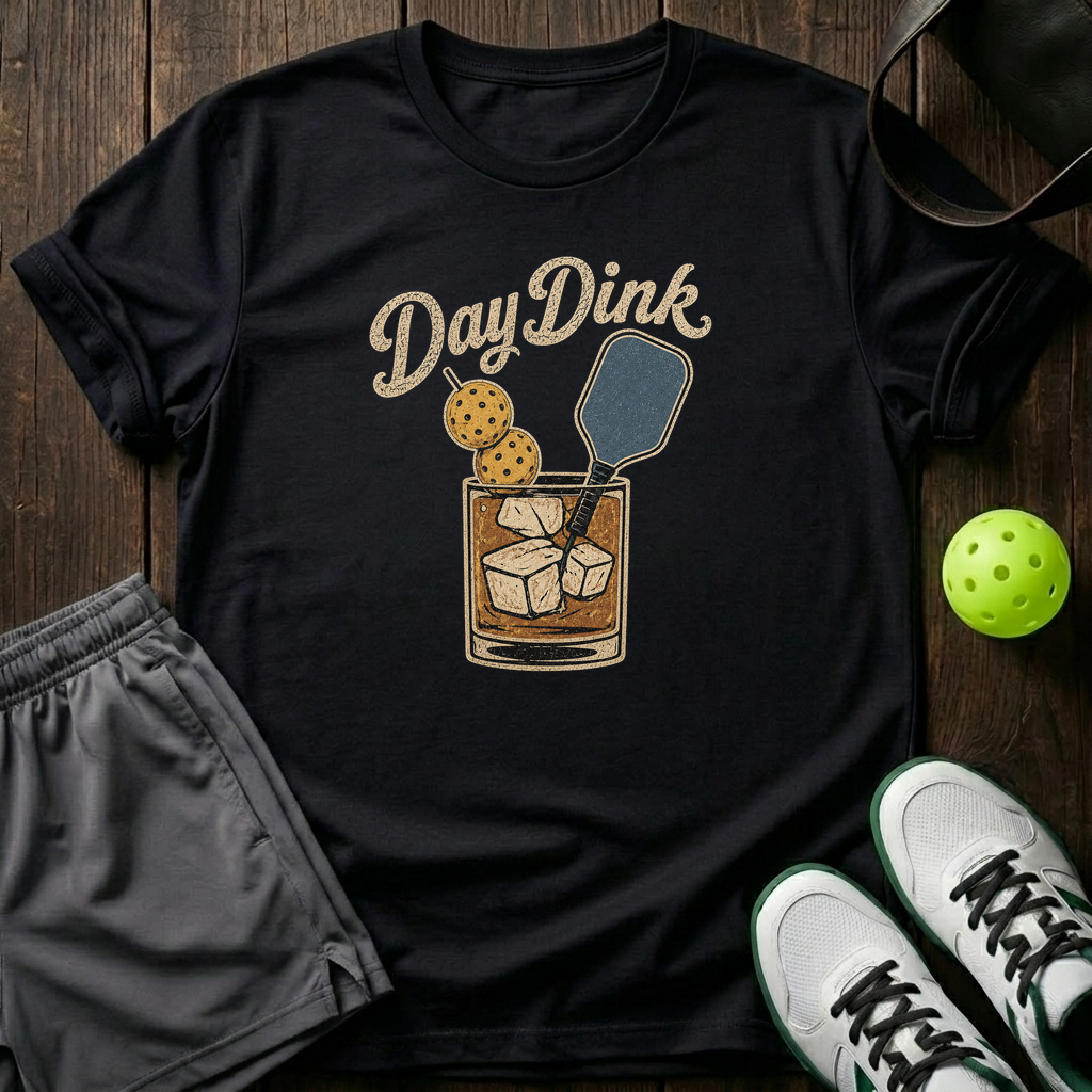 Day Dink T-Shirt — Black