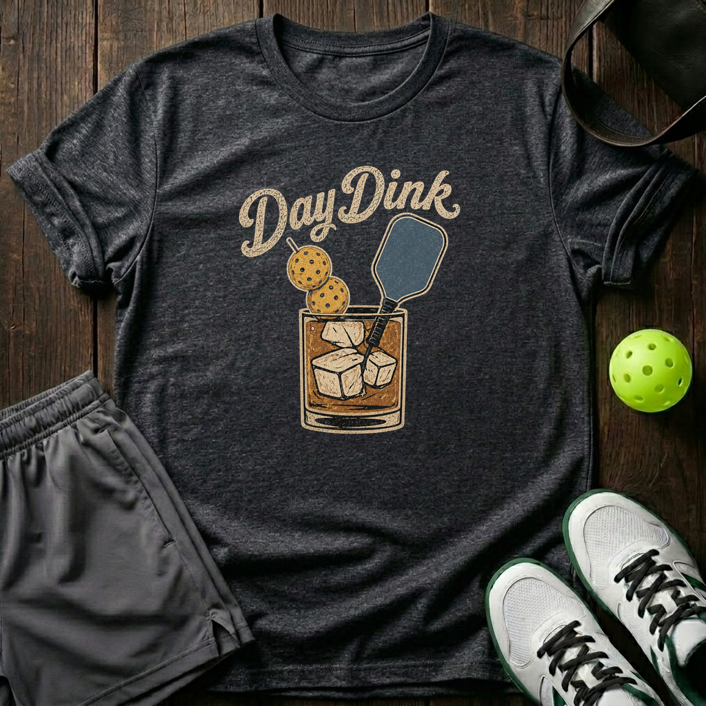 Day Dink T-Shirt — Dark Heather