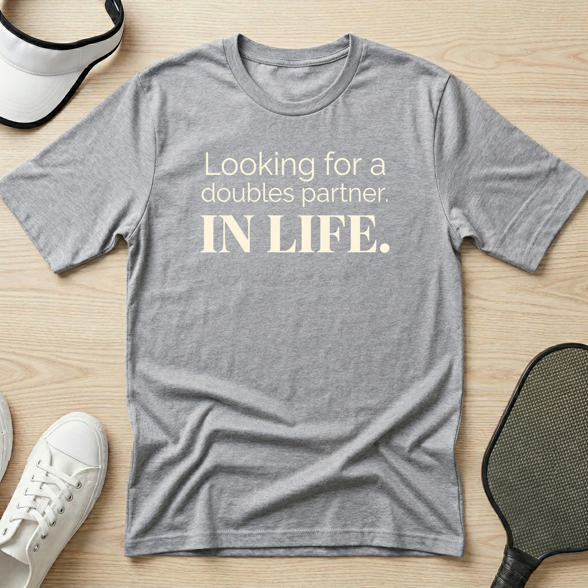 Looking for a doubles partner T-Shirt