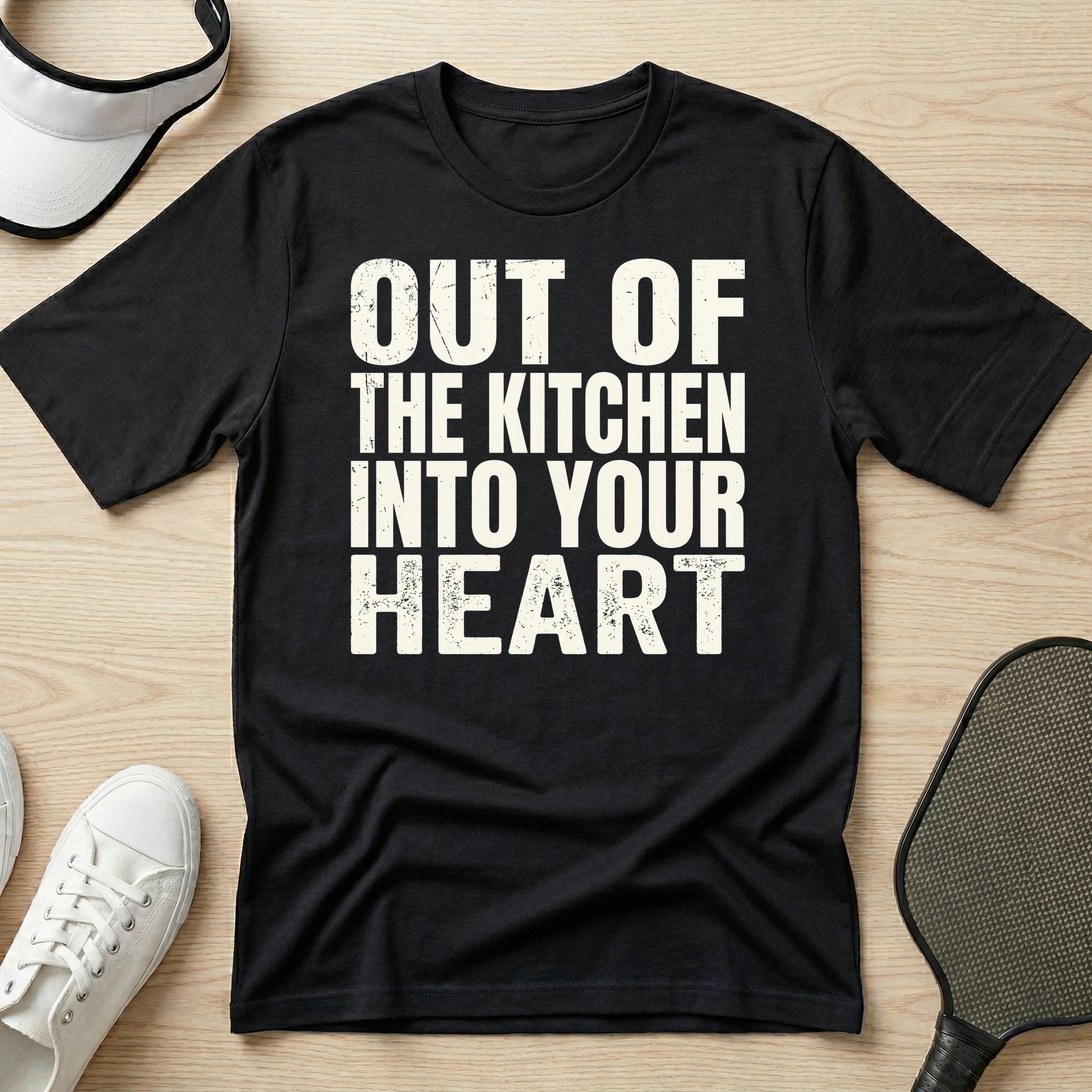 Out of the kitchen, into your heart T-Shirt