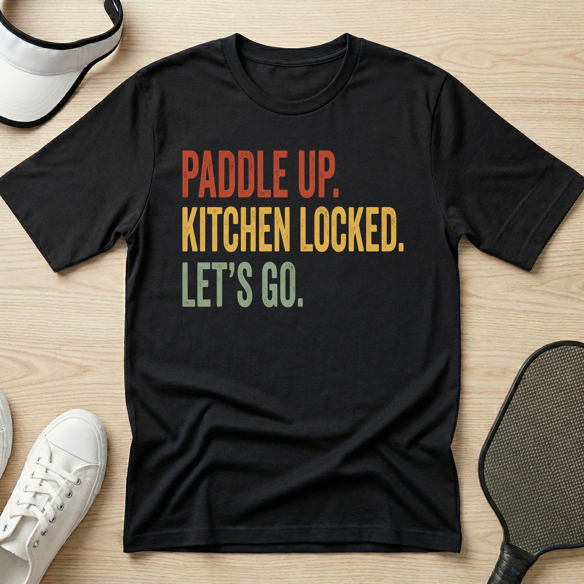 Paddle up. Kitchen locked. Let's go T-Shirt