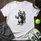Badger Vintage Engraving Graphic T-Shirt