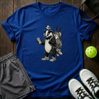 Badger Vintage Engraving Graphic T-Shirt