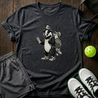 Badger Vintage Engraving Graphic T-Shirt