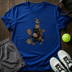 Cat Adventure Engraving Graphic T-Shirt