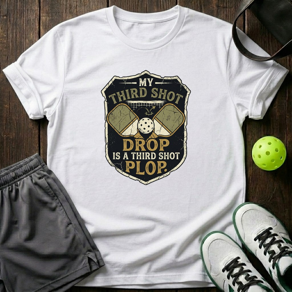 Third Shot Drop Is A Third Shot Plop T-Shirt