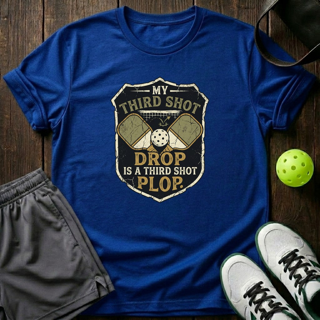 Third Shot Drop Is A Third Shot Plop T-Shirt