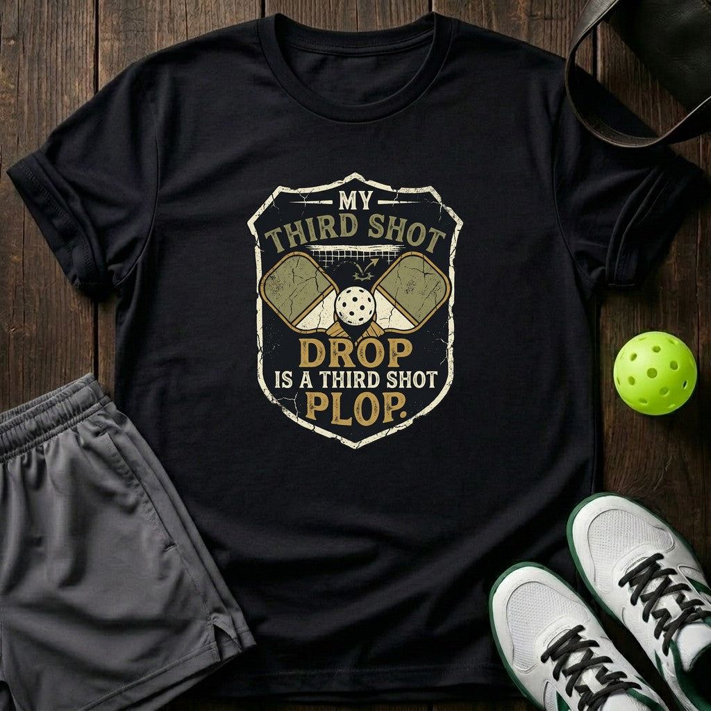 Third Shot Drop Is A Third Shot Plop T-Shirt