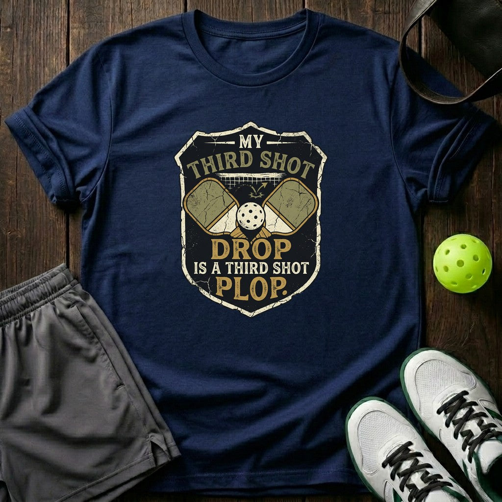 Third Shot Drop Is A Third Shot Plop T-Shirt