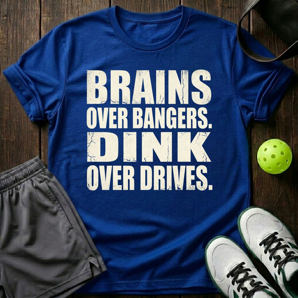 Brains Over Bangers T-Shirt