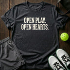 Open play. Open hearts T-Shirt