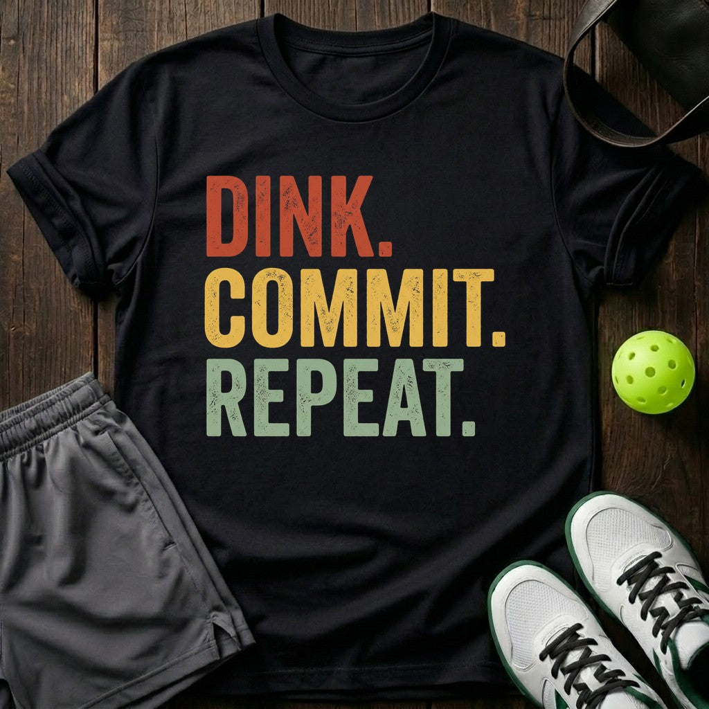 Dink Commit Repeat T-Shirt