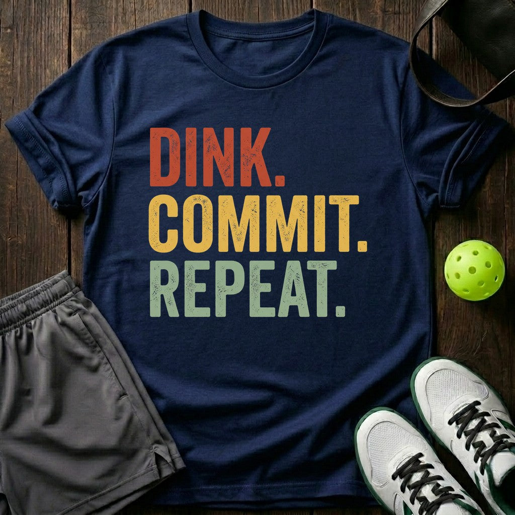 Dink Commit Repeat T-Shirt