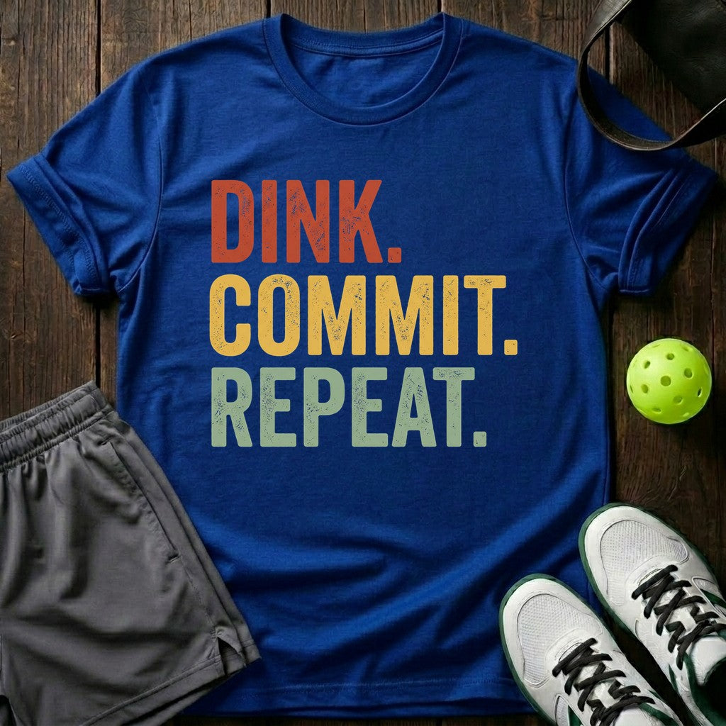 Dink Commit Repeat T-Shirt