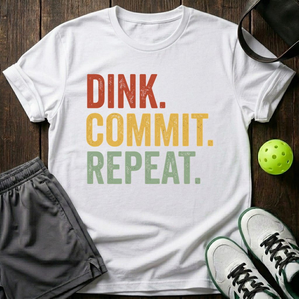 Dink Commit Repeat T-Shirt