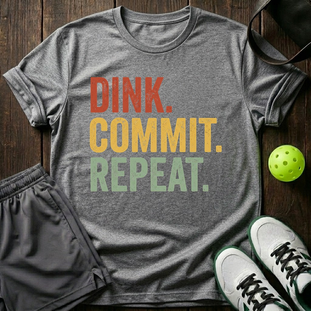 Dink Commit Repeat T-Shirt