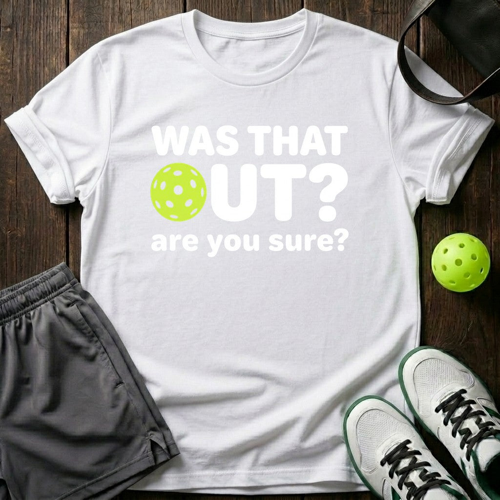 Was That Out? Are You Sure? T-Shirt