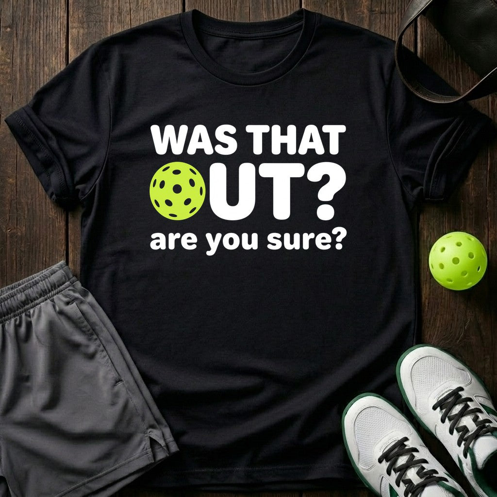Was That Out? Are You Sure? T-Shirt