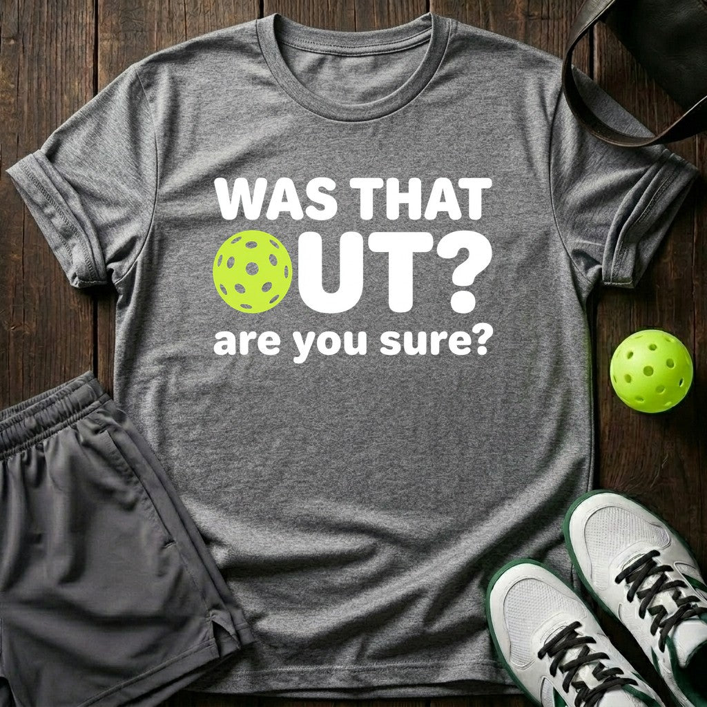 Was That Out? Are You Sure? T-Shirt