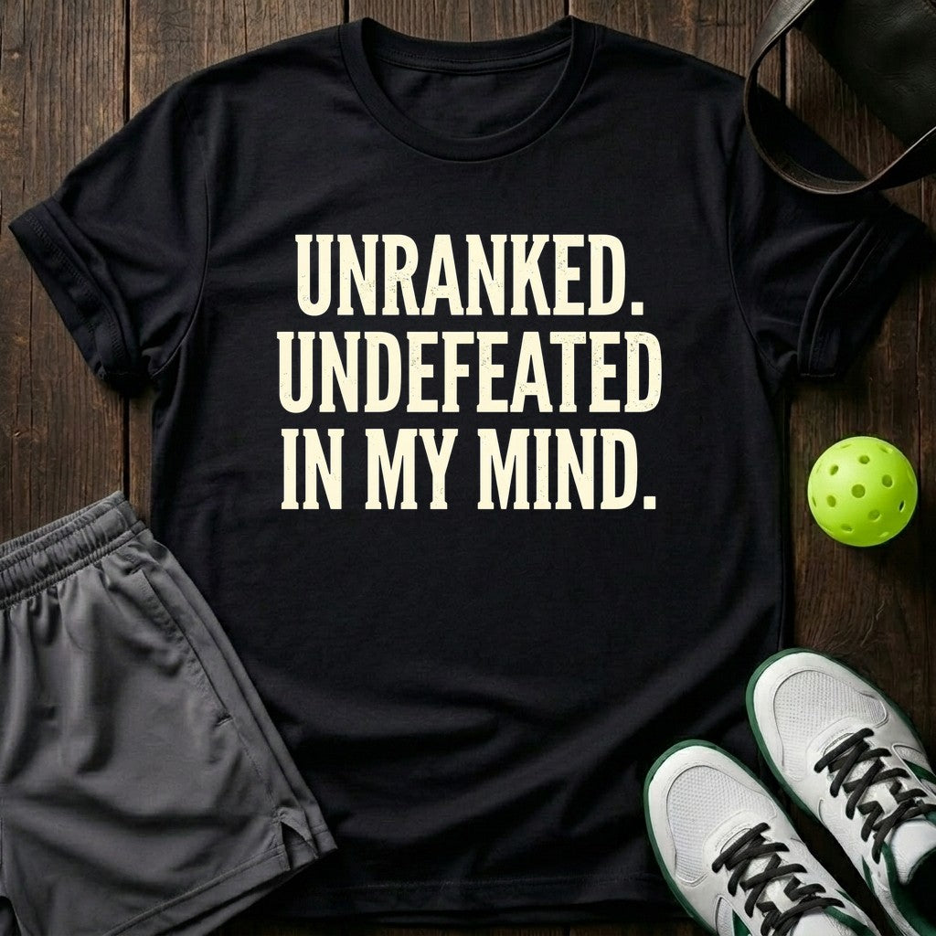 Unranked. Undefeated In My Mind T-Shirt