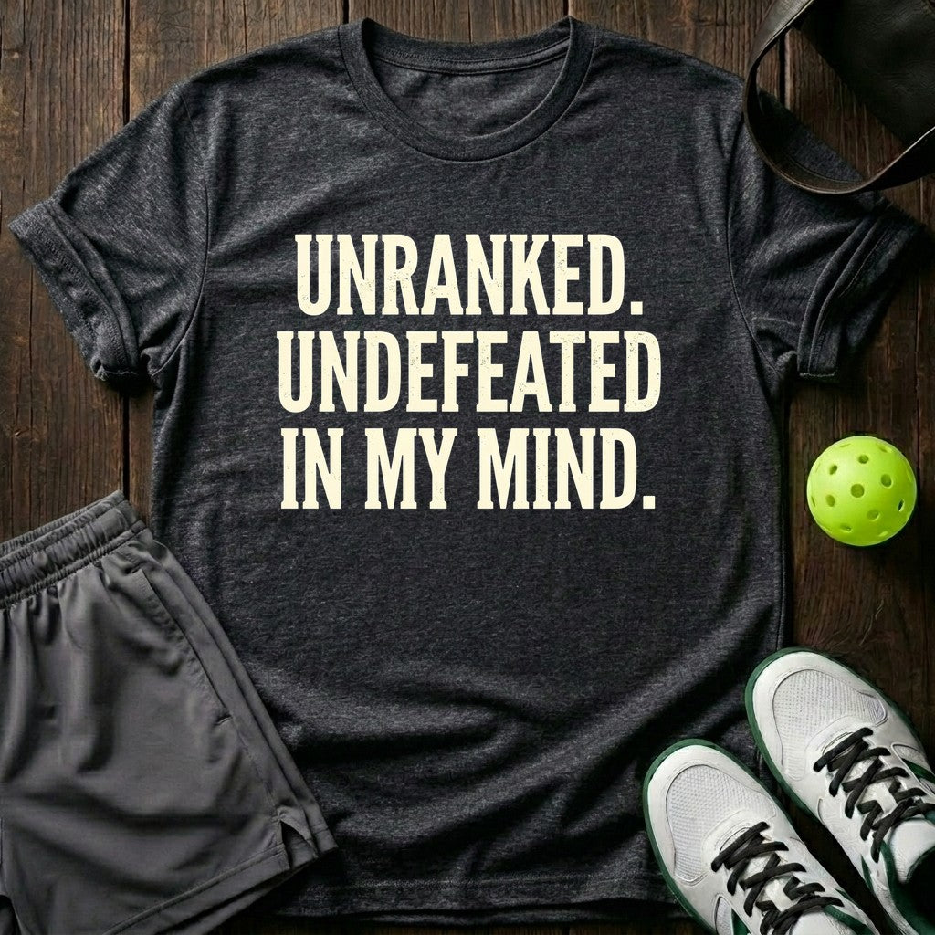 Unranked. Undefeated In My Mind T-Shirt