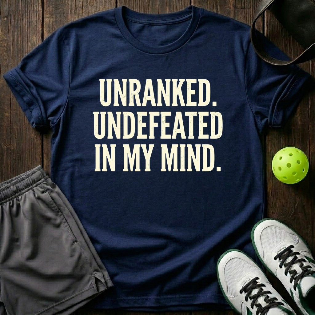 Unranked. Undefeated In My Mind T-Shirt