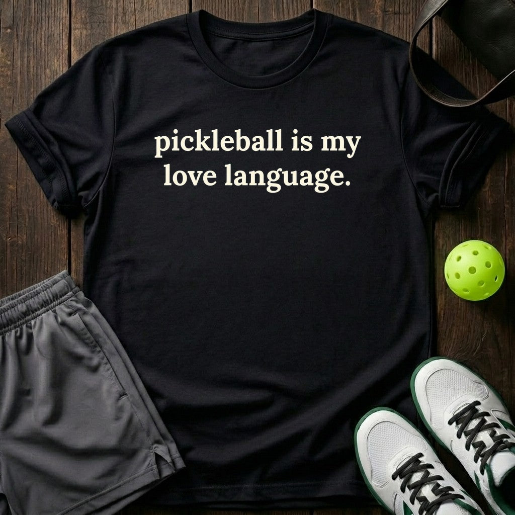 Pickleball Is My Love Language T-Shirt