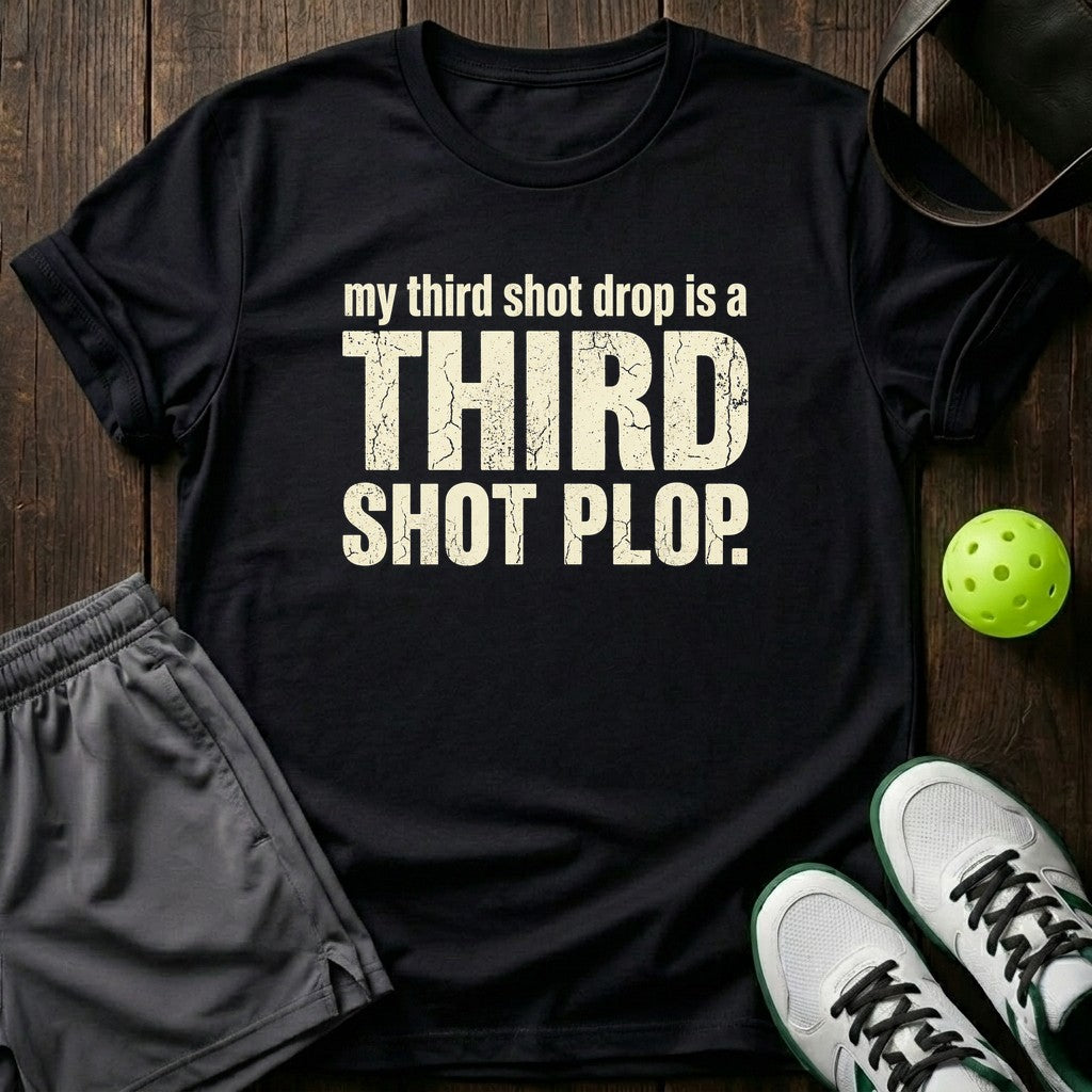 My Third Shot Drop Is A Third Shot Plop T-Shirt