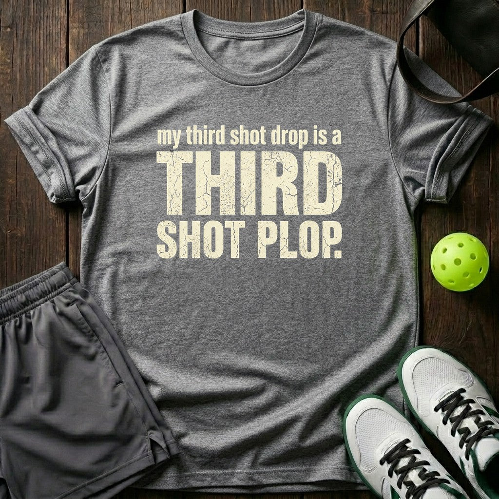 My Third Shot Drop Is A Third Shot Plop T-Shirt