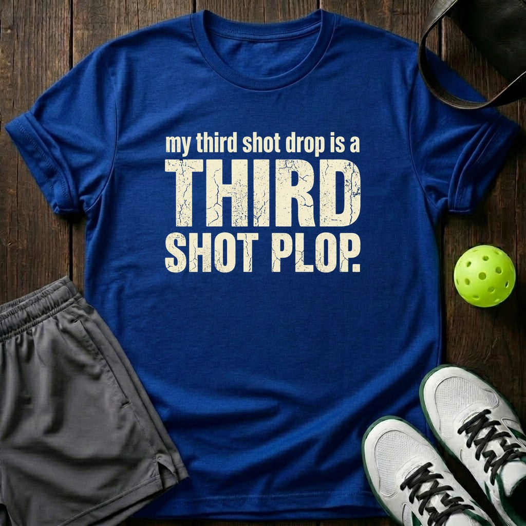 My Third Shot Drop Is A Third Shot Plop T-Shirt