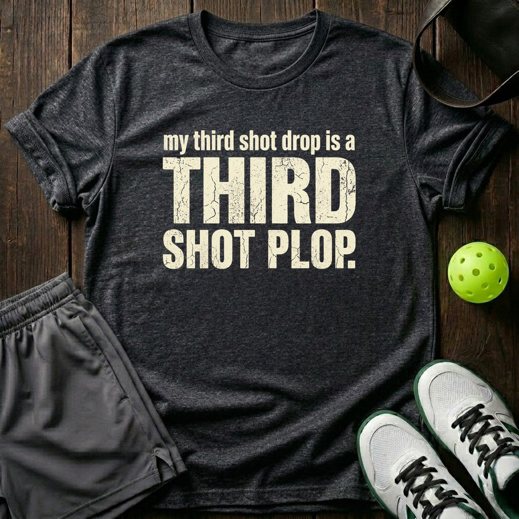 My Third Shot Drop Is A Third Shot Plop T-Shirt