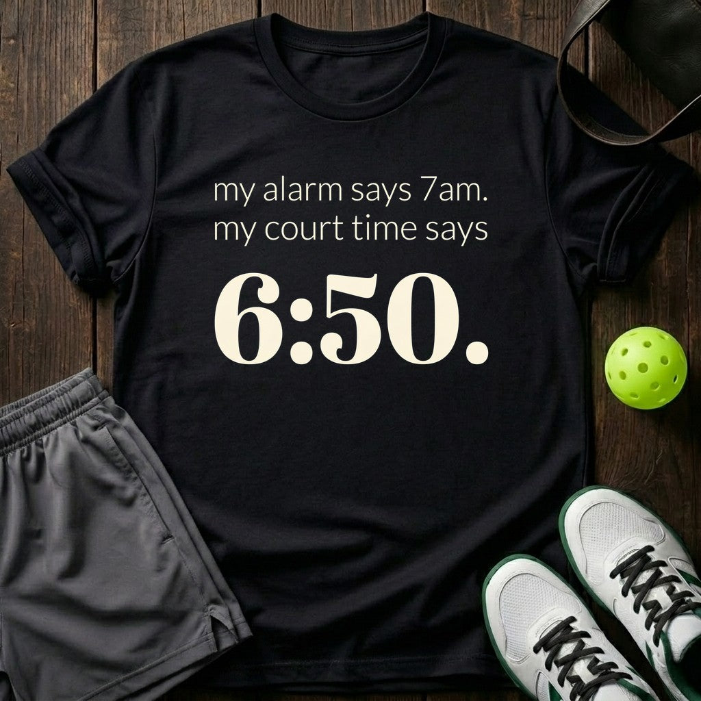 My Alarm Says 7am T-Shirt