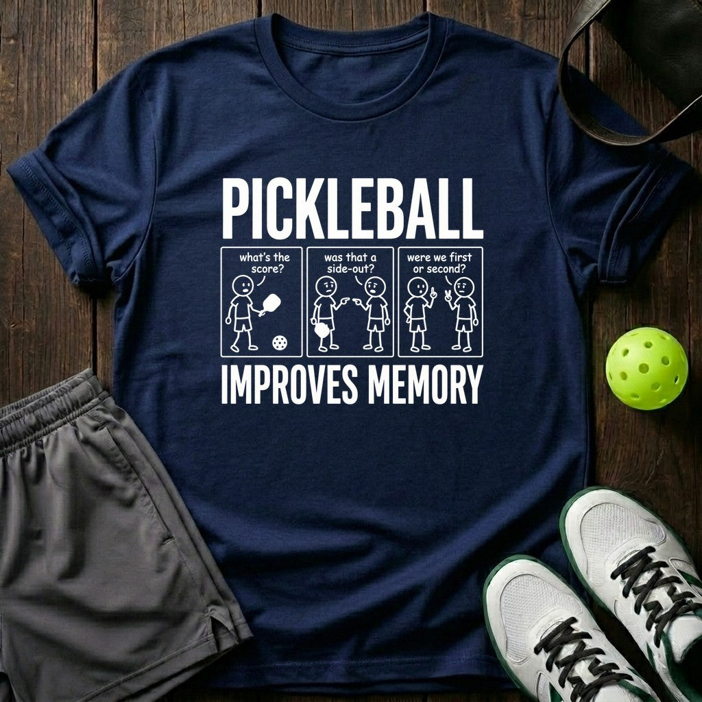 Pickleball Improves Memory T-Shirt
