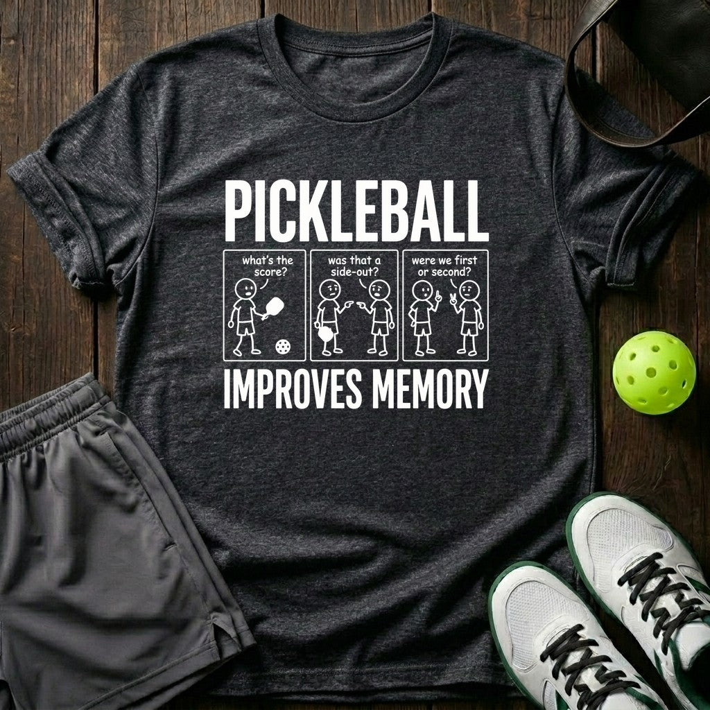 Pickleball Improves Memory T-Shirt