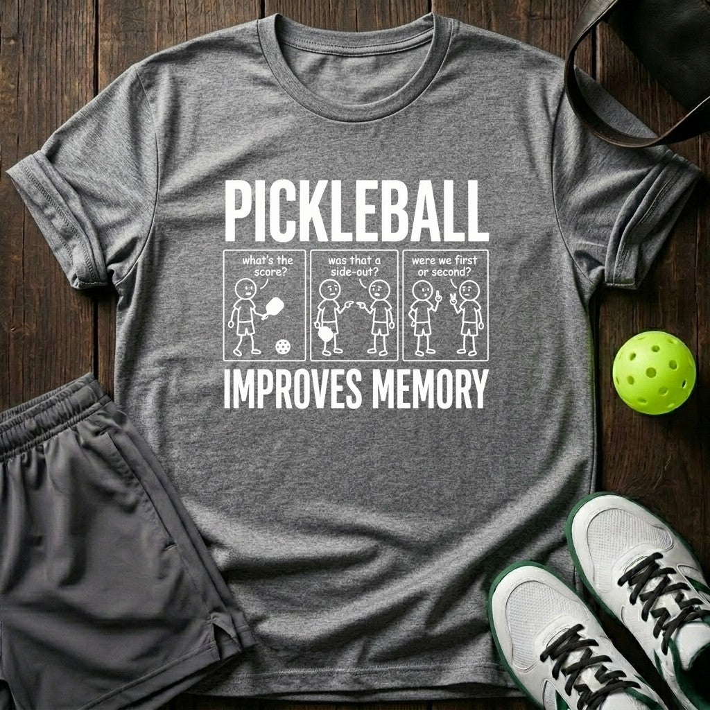 Pickleball Improves Memory T-Shirt