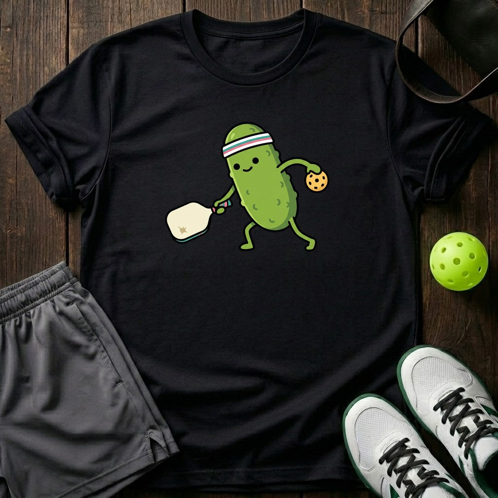 Dink Guardian Pickle Mascot T-Shirt