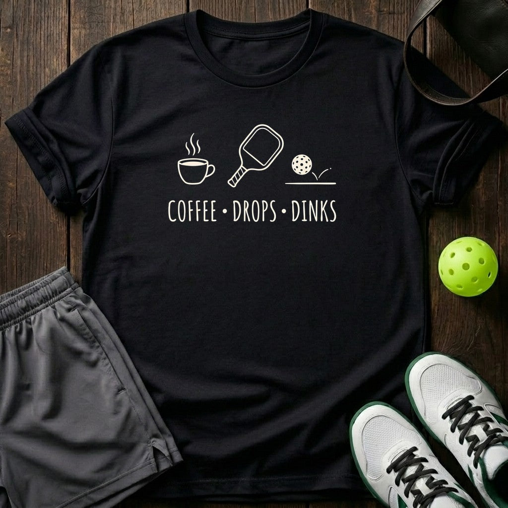Coffee Drops Dinks T-Shirt