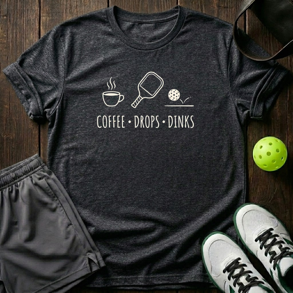 Coffee Drops Dinks T-Shirt