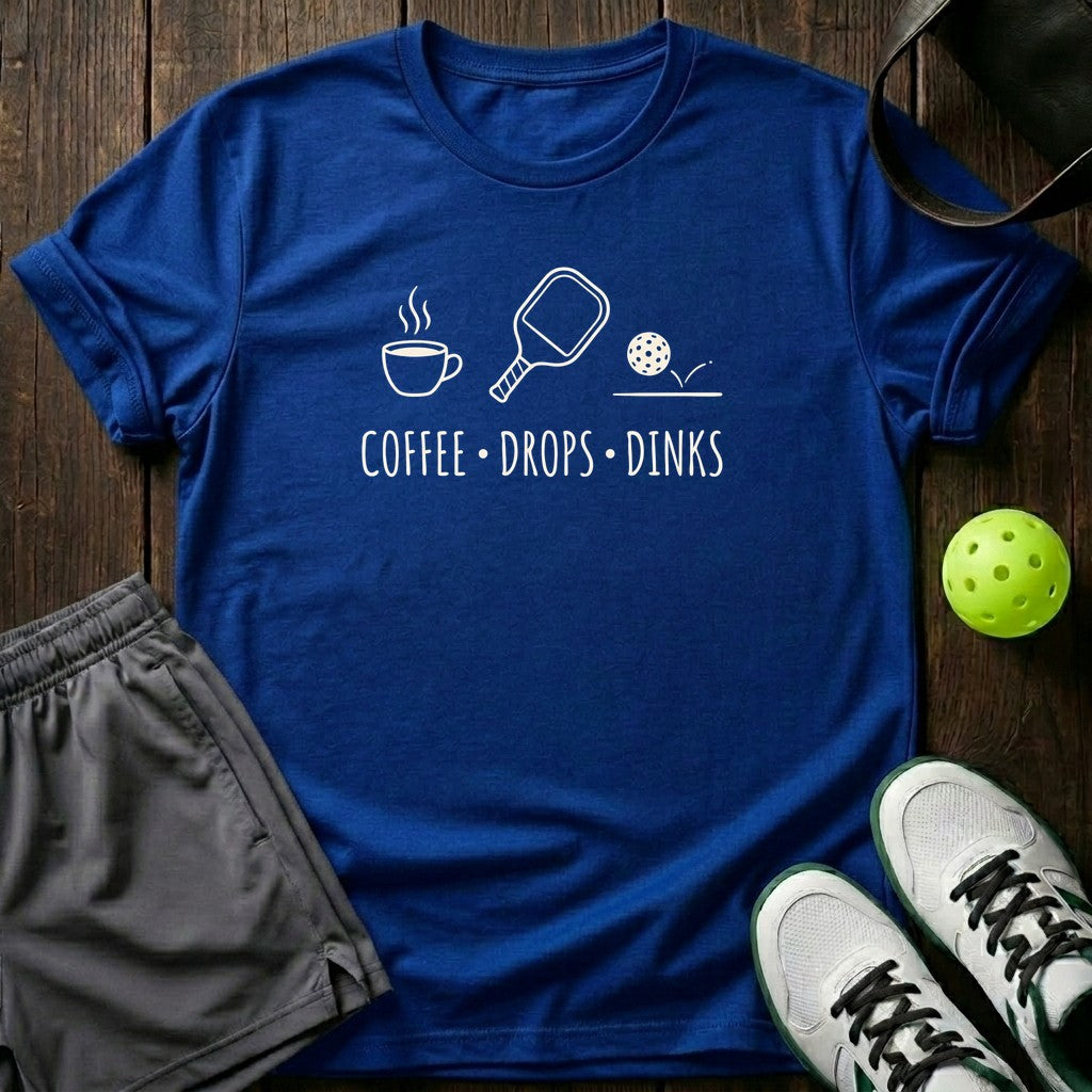 Coffee Drops Dinks T-Shirt
