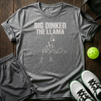 Big Dinker Llama T-Shirt — Sport Grey